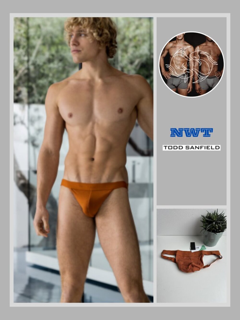 Todd Sanfield - Essential Jock - Rust Brown (L)